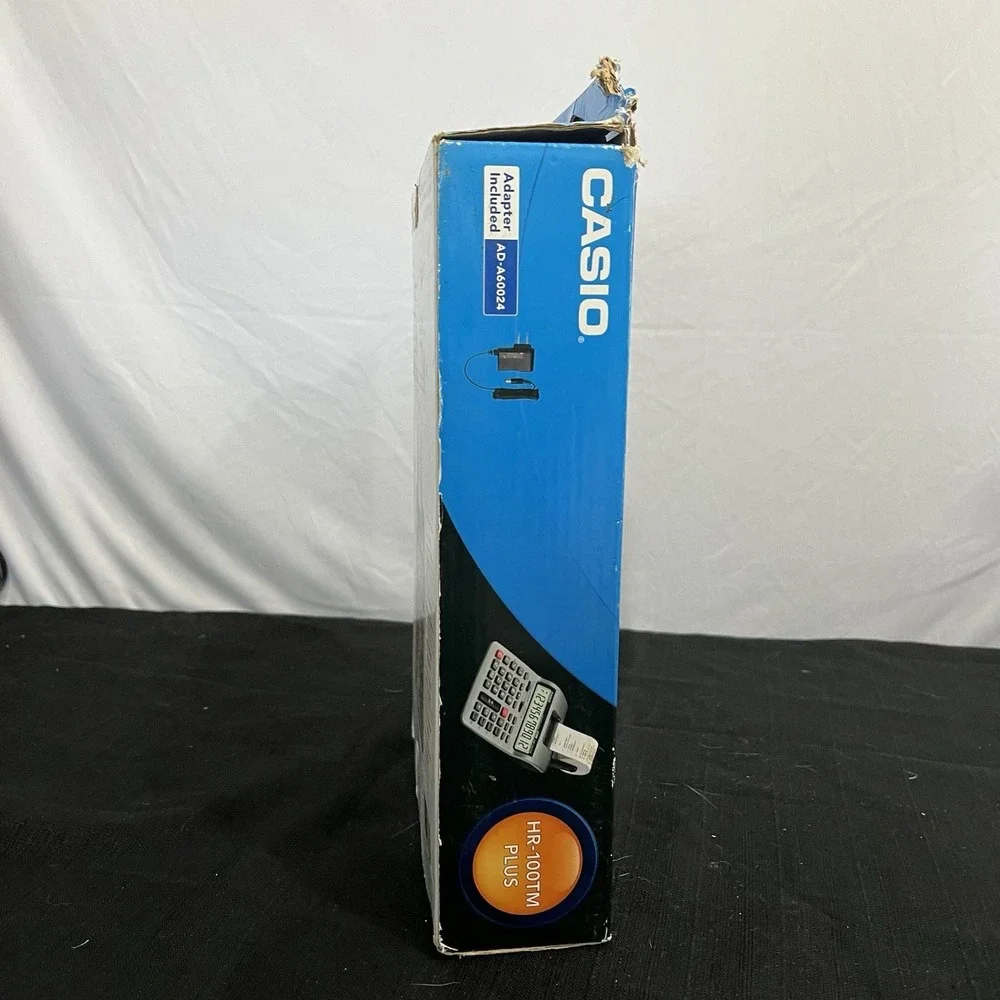 Casio HR-100TM PLUS Desktop‎ Printing Calculator 12 Digit 2-Color Print